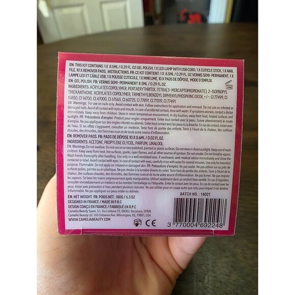 Le Mini Macaron Glam On The Go Gel Nail Polish Travel Kit - Picture 8 of 9